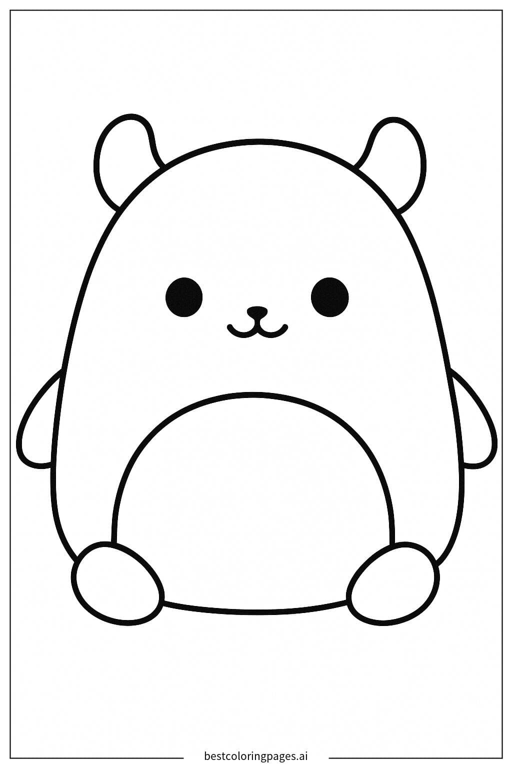Squishmallow Duduk Santai