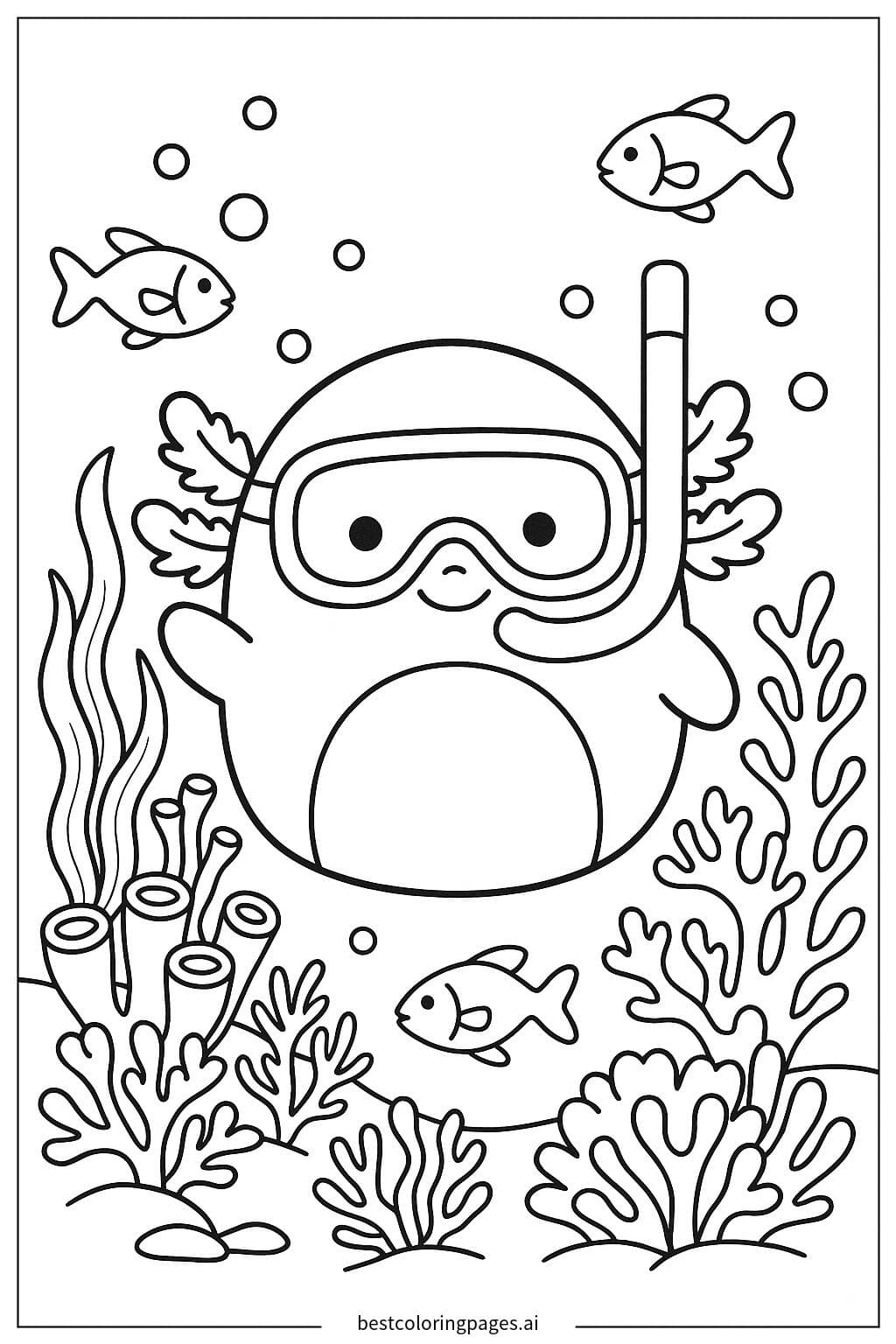 Exploración Submarina de Squishmallow