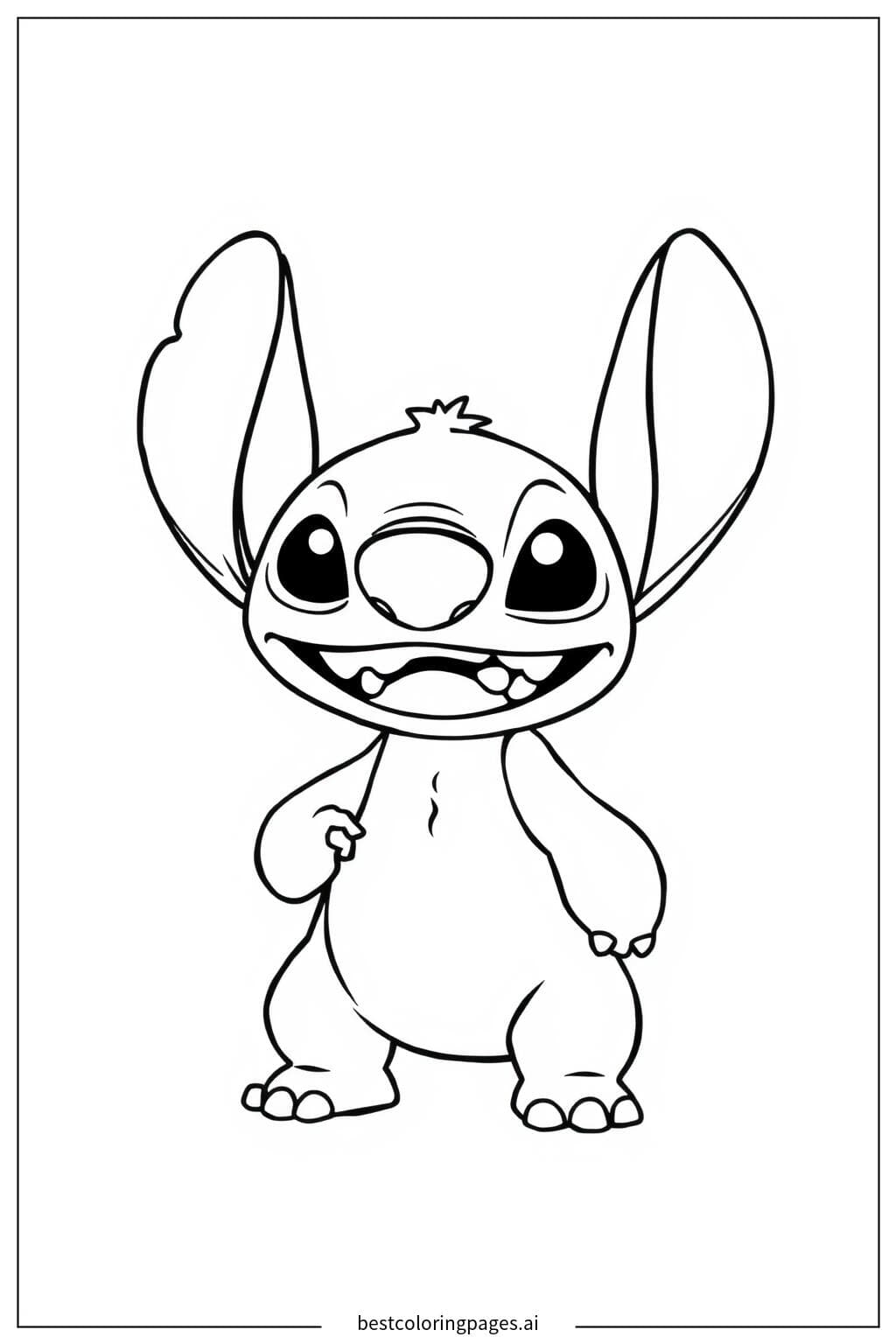 Stitch de pie