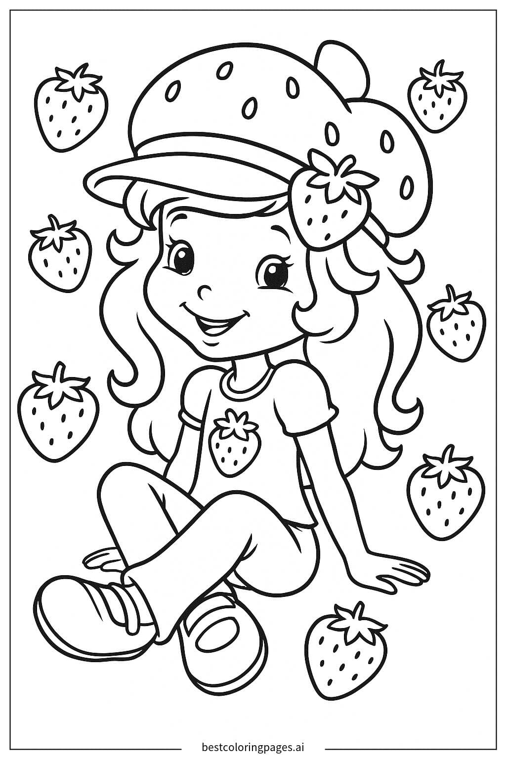 Strawberry Shortcake Sitting