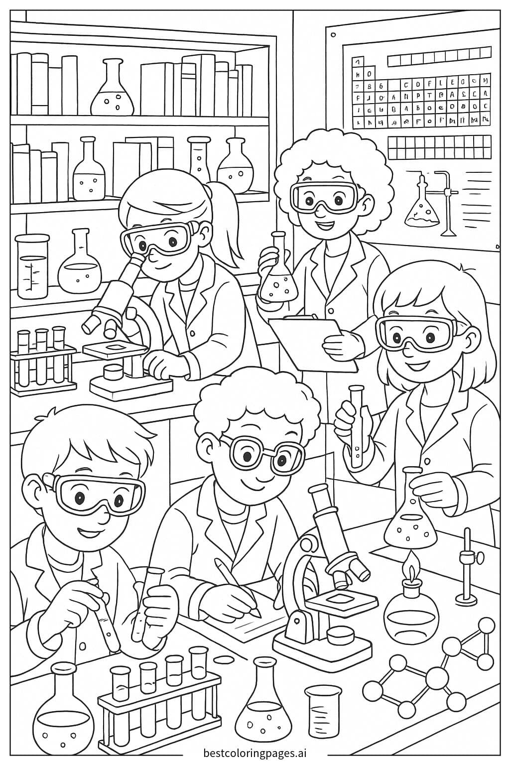 Young Scientists in the School Lab