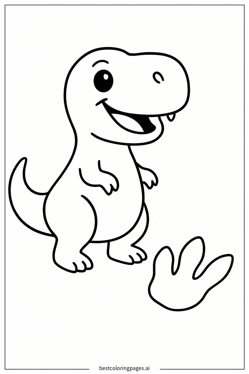 T-Rex with a Big Footprint