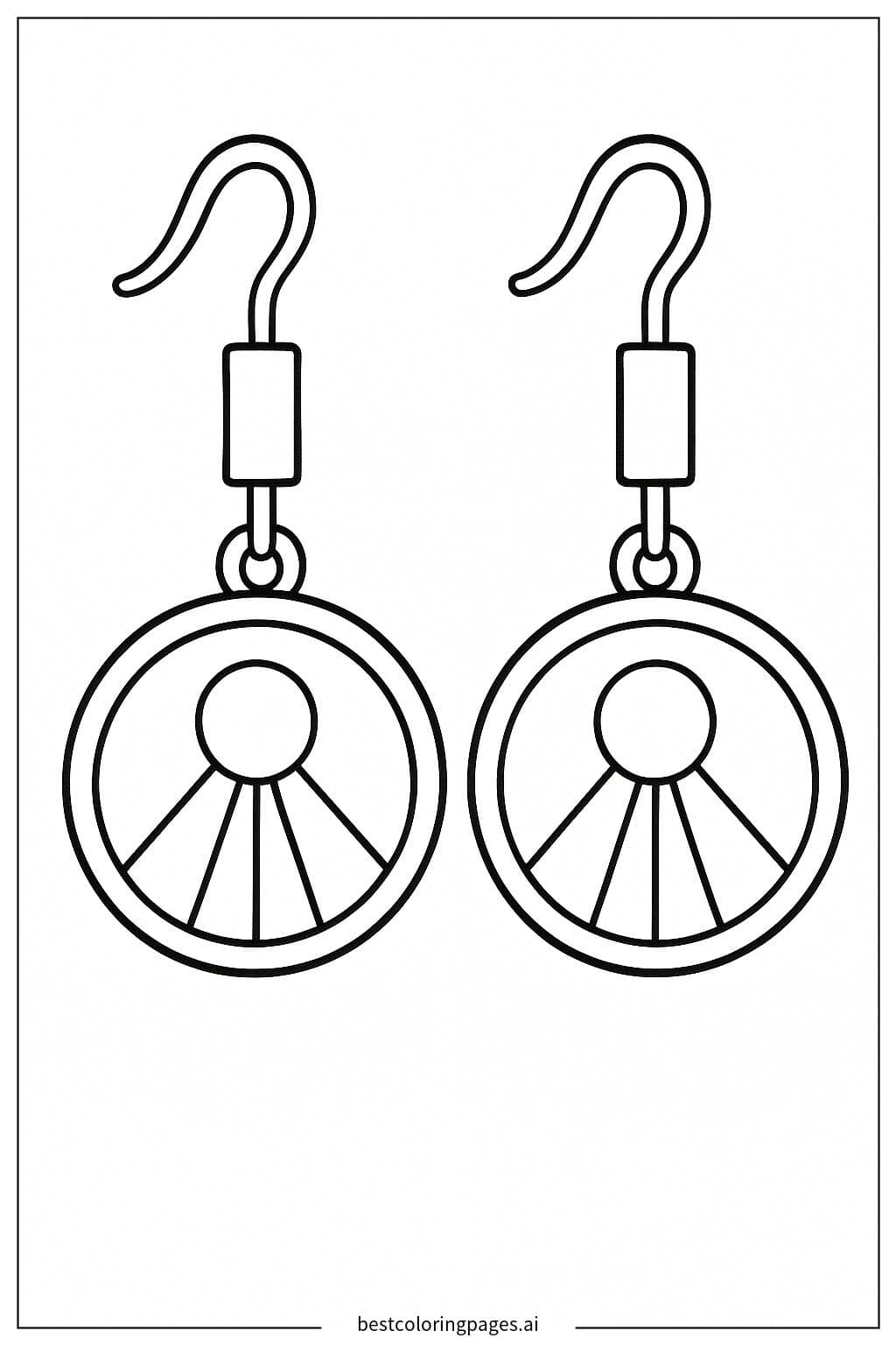 Tanjiro's Earrings Close-Up
