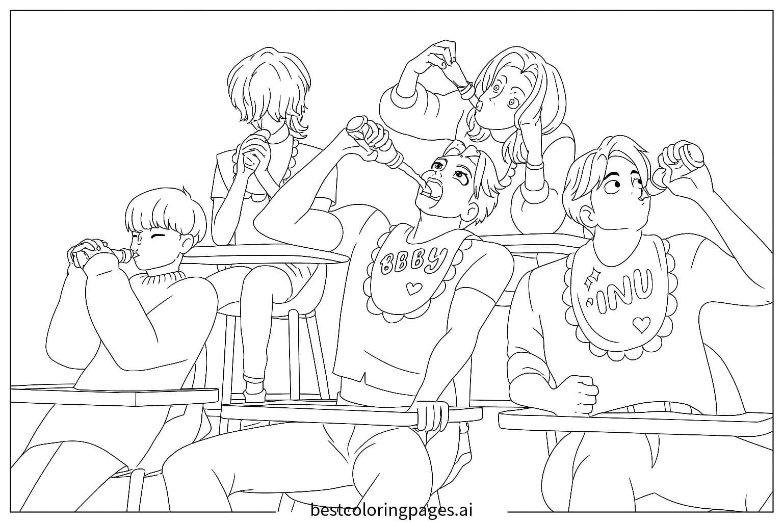 Kpop Demon Hunters: Refreshing Break