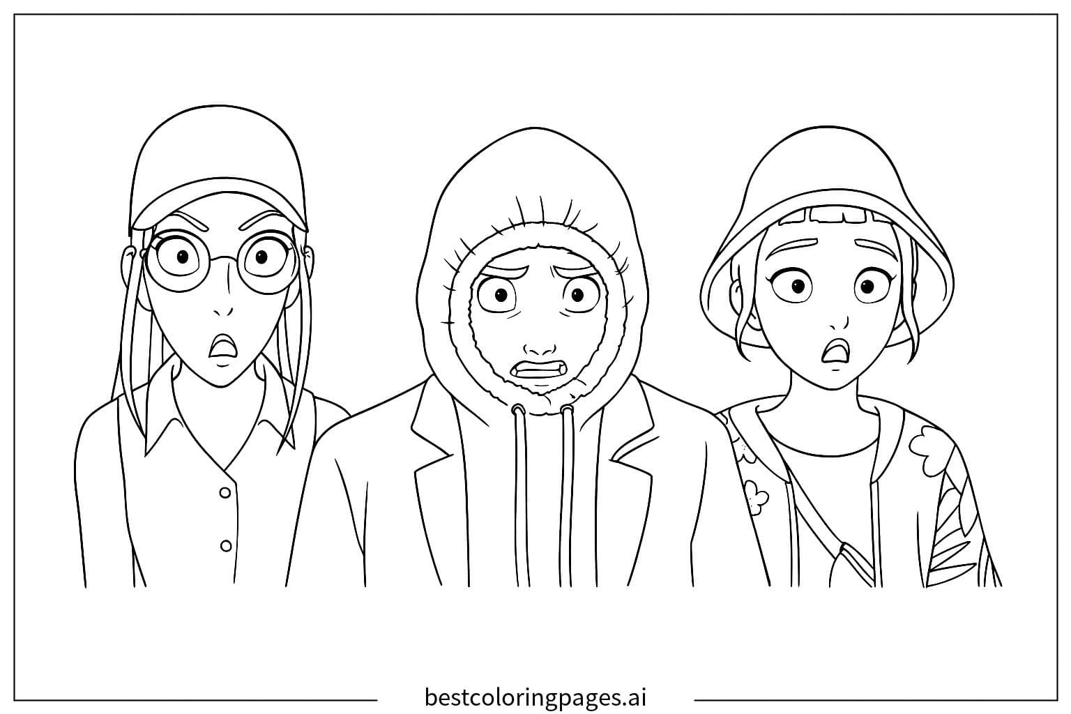Los tres cazadores de demonios K-pop