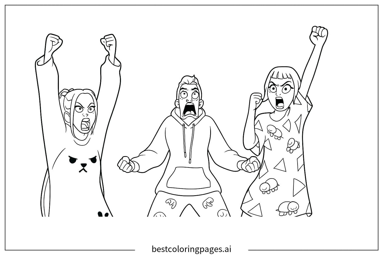 The Three K-Pop Warriors