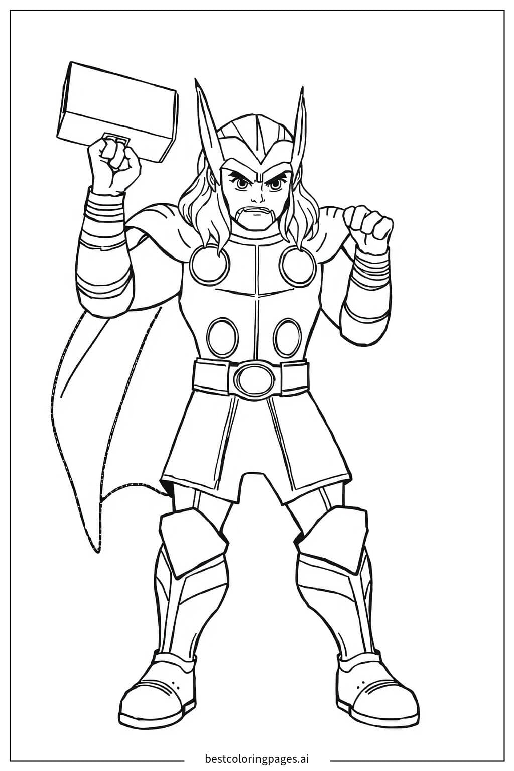 Thor con Martillo