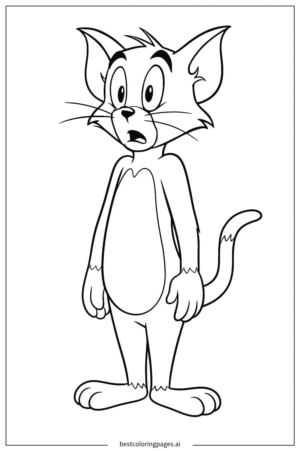 Tom's Surprised Expression