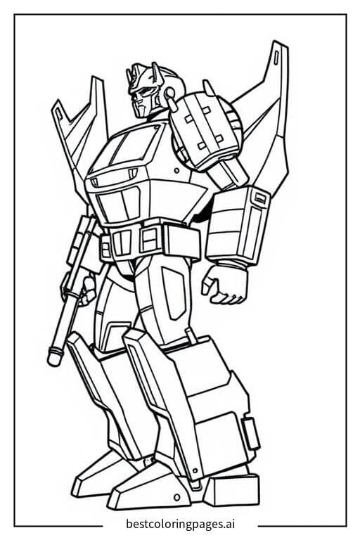 Transformer in Profile View