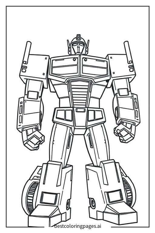 Transformer Gazing Upwards