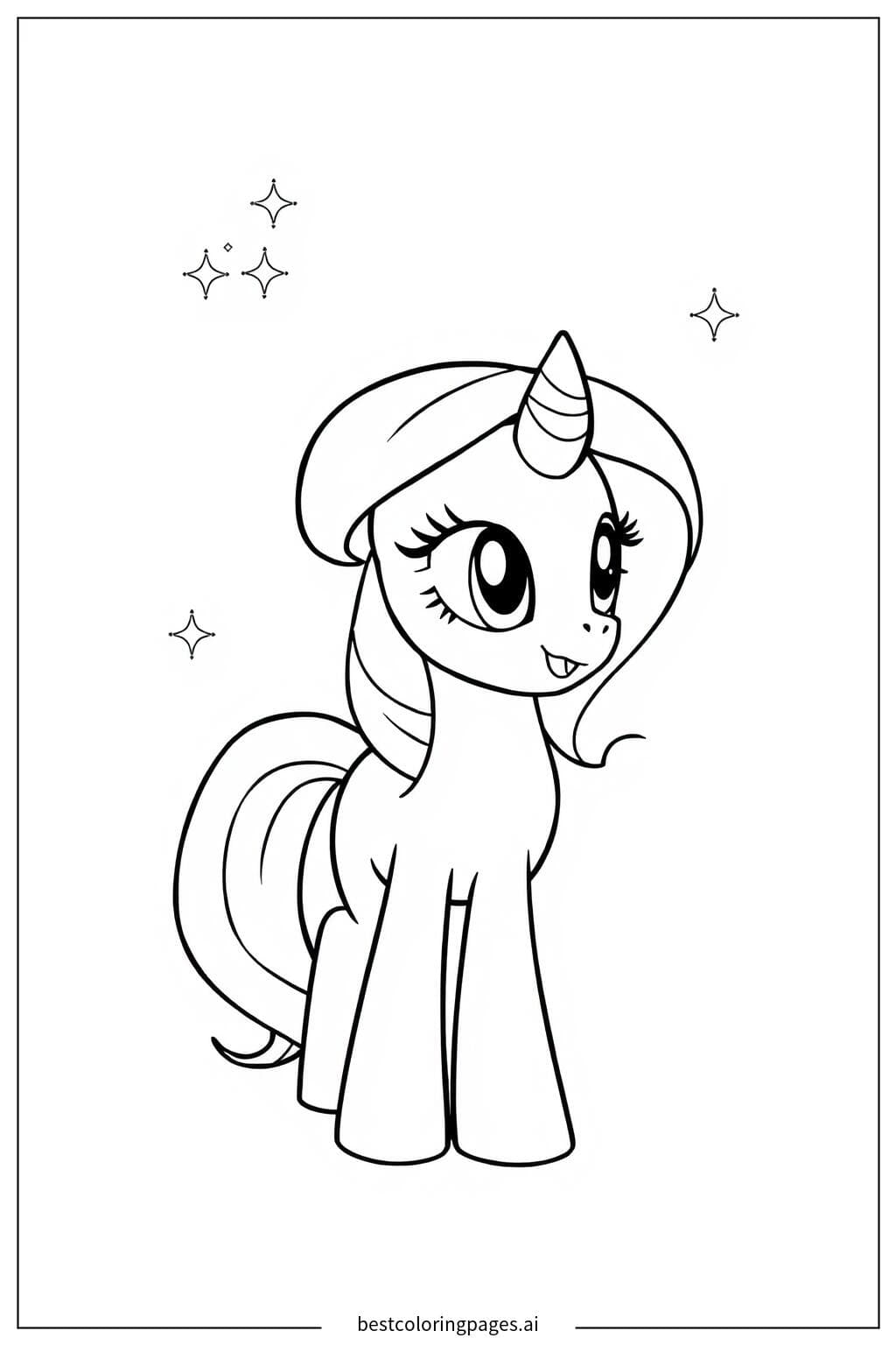 Twilight Sparkle Casting a Magical Spell