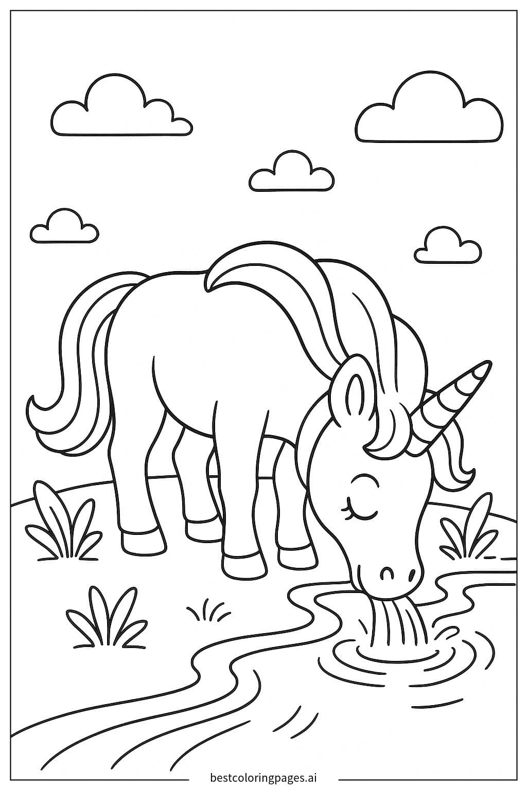 Unicorn Minum dari Aliran Ajaib
