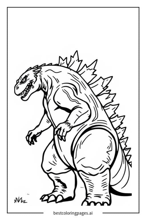 Walking Godzilla