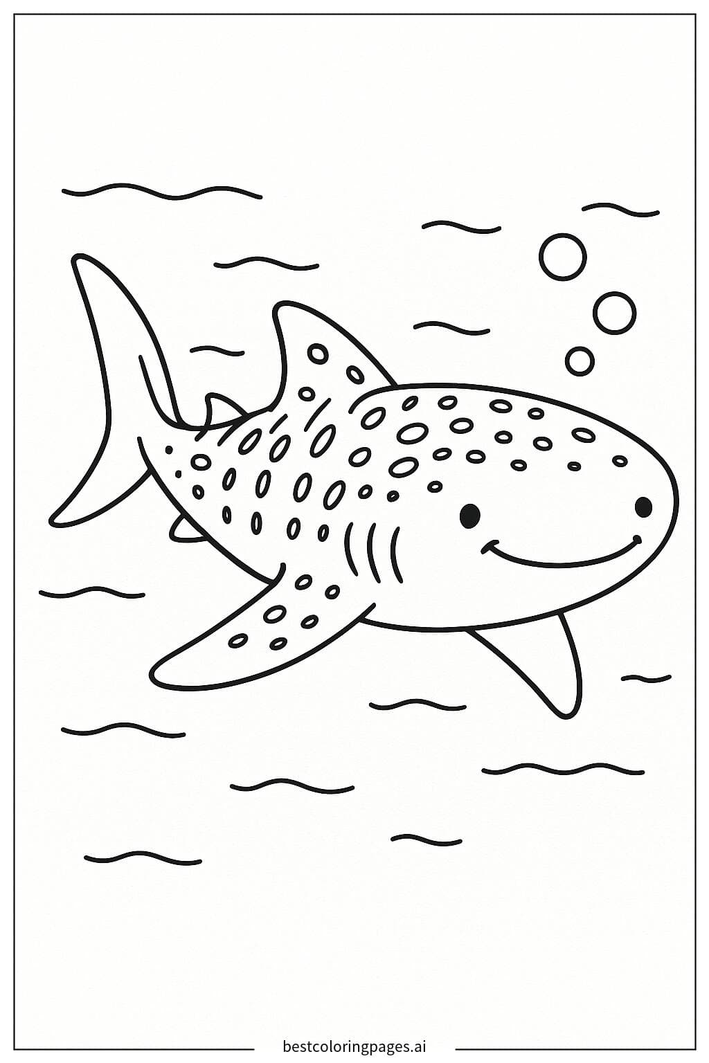 Whale Shark Floating