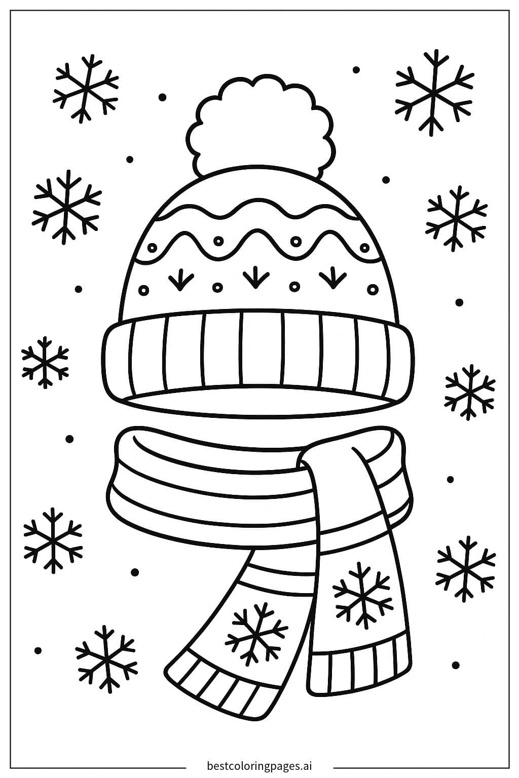 Cozy Winter Hat and Scarf