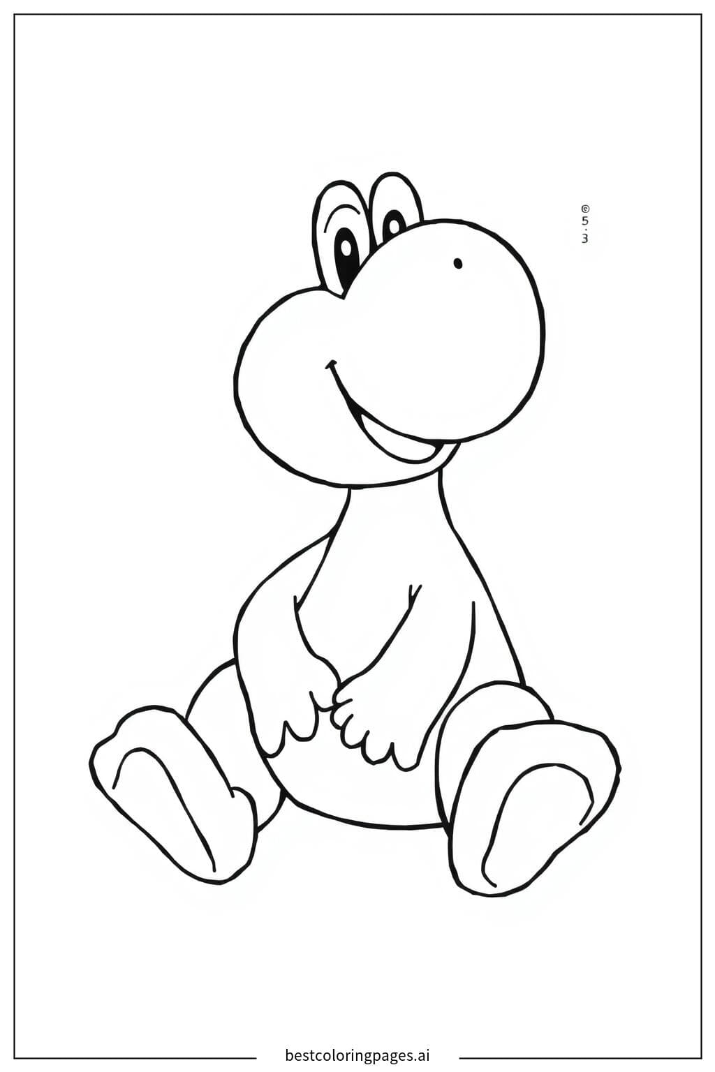 Yoshi sentado