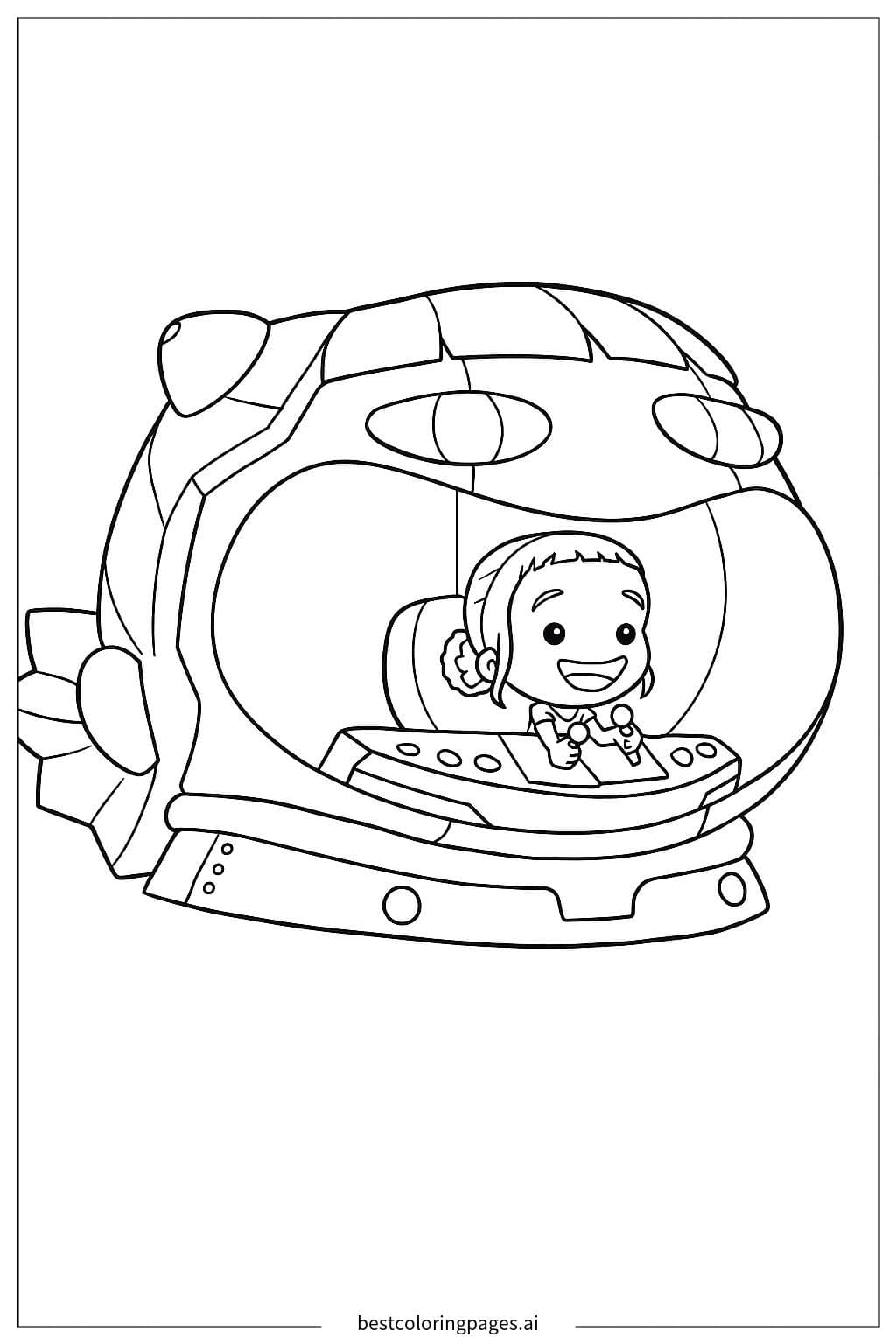 Zoey in the Spaceship