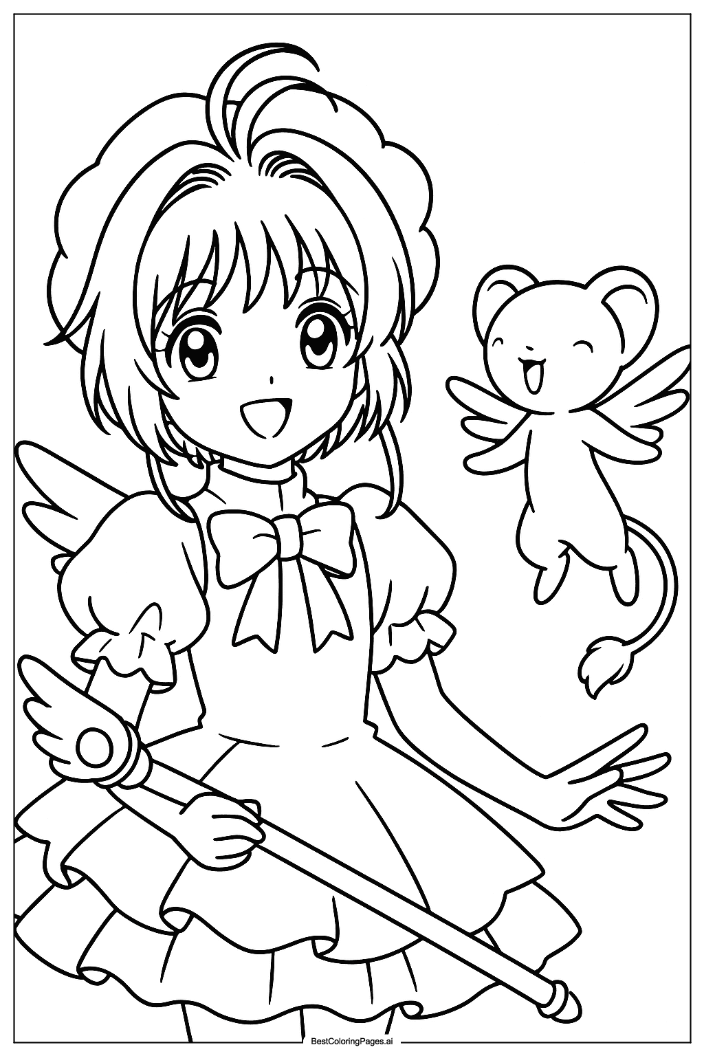 Cardcaptor Sakura with Kero