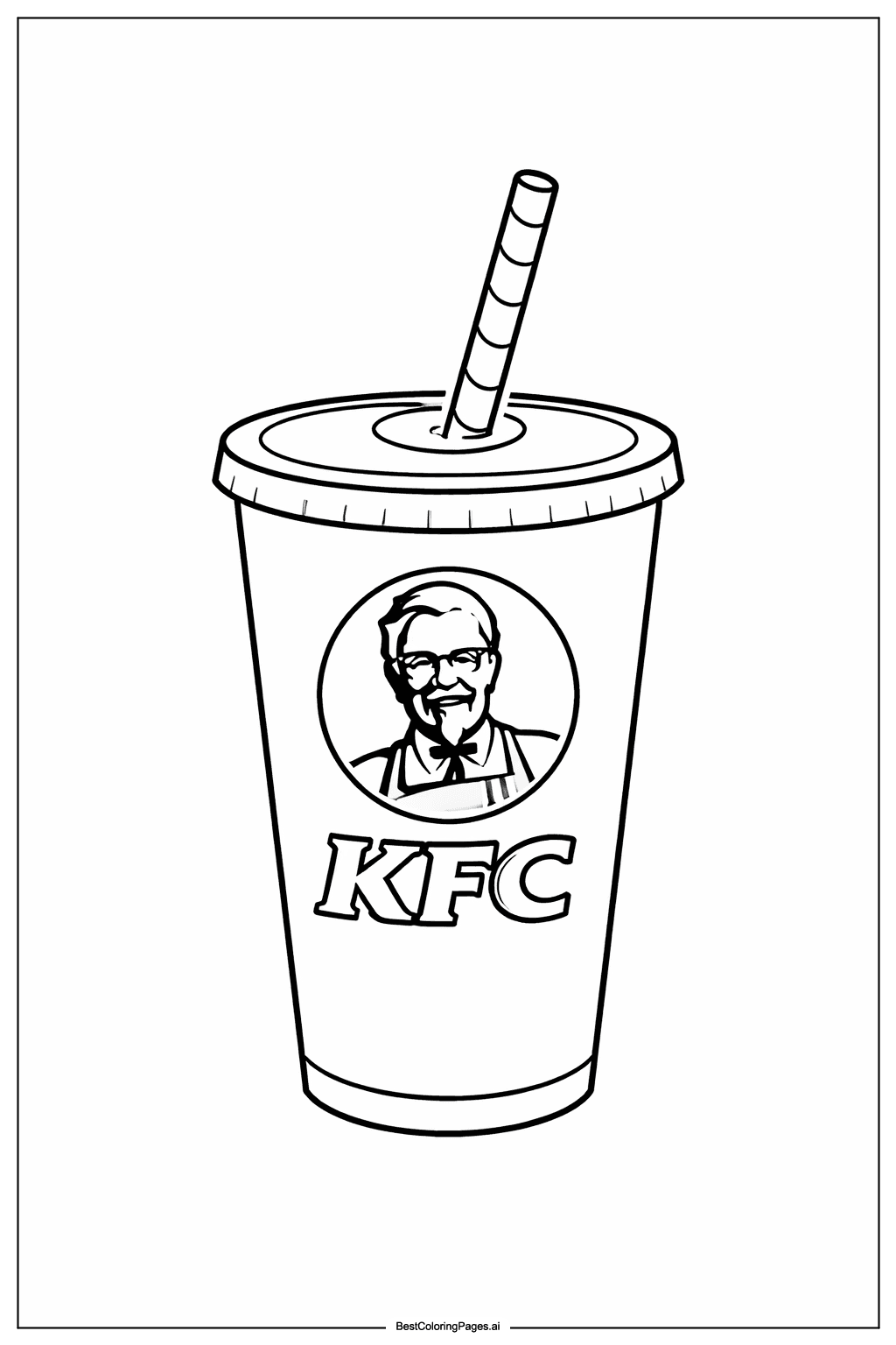 KFC soft drink cup