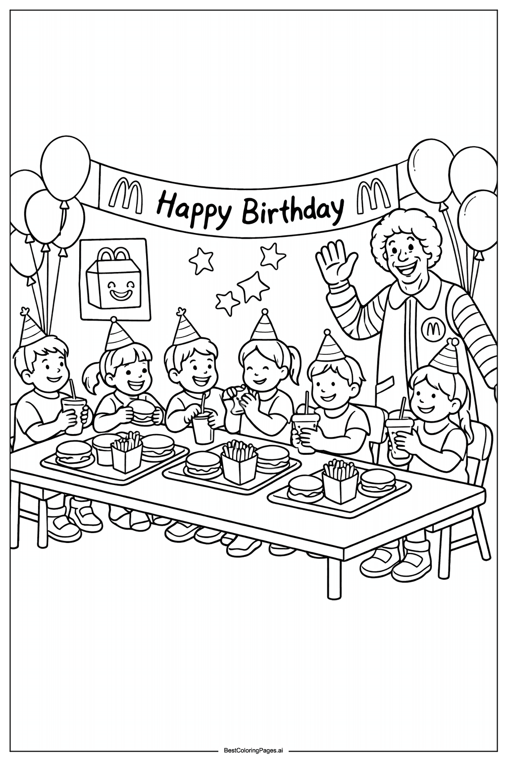 McDonald’s birthday party