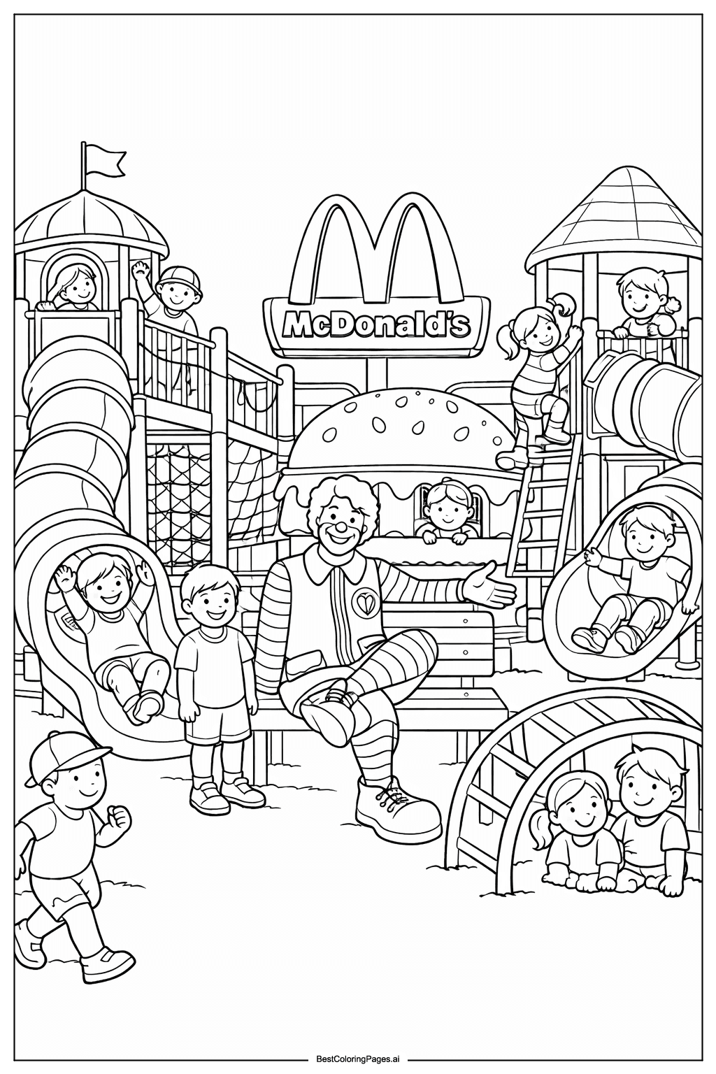 McDonald’s playground fun