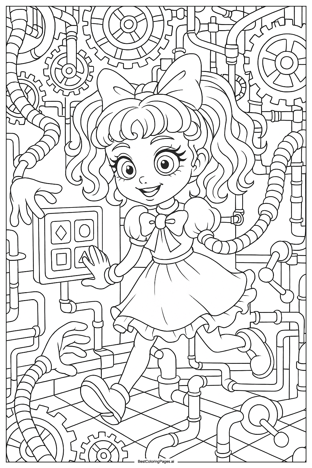 Poppy playtime puzzle challenge