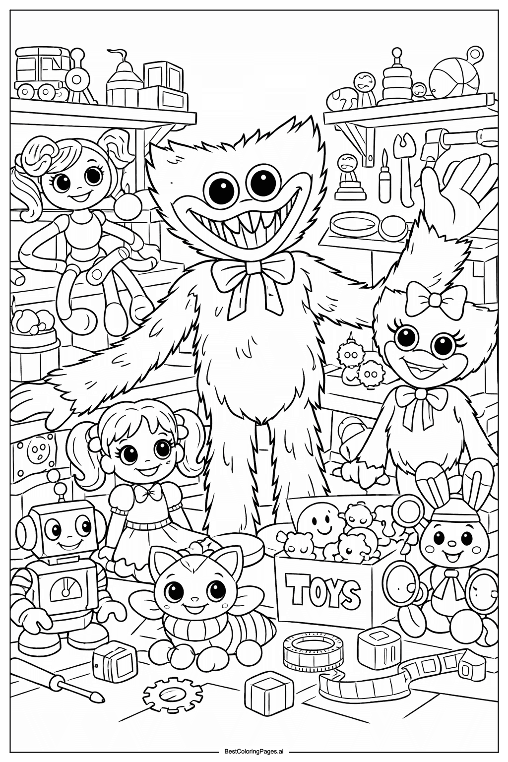 Poppy playtime with friends