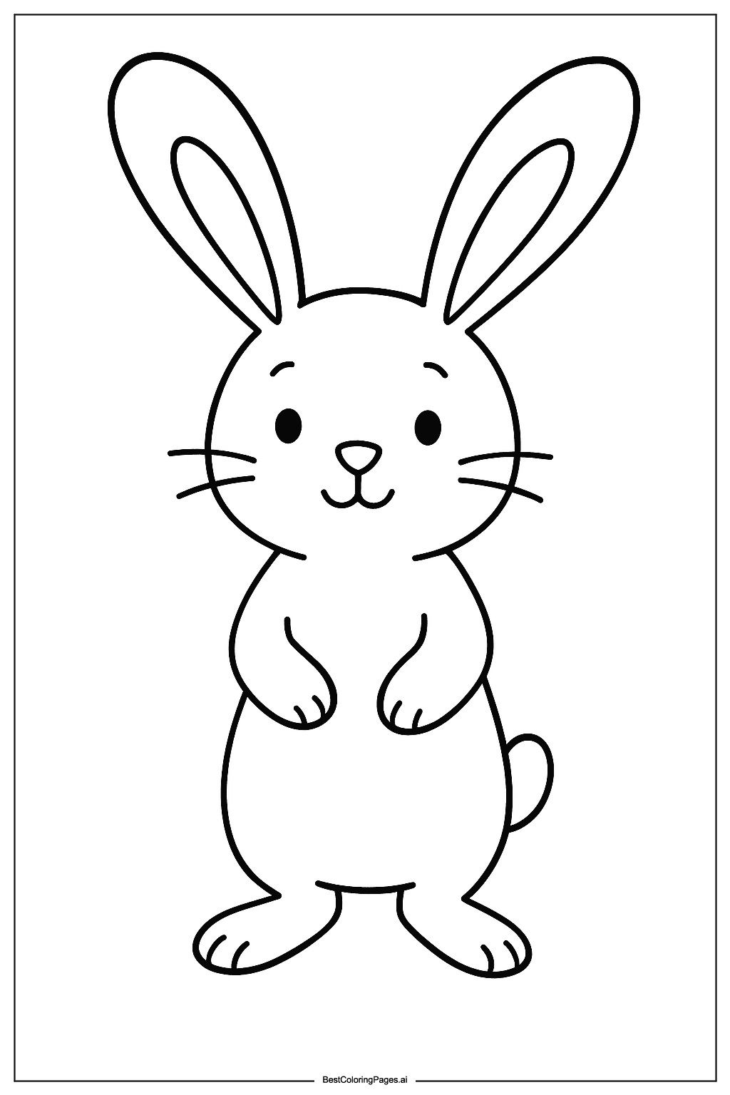 Rabbit with big ears