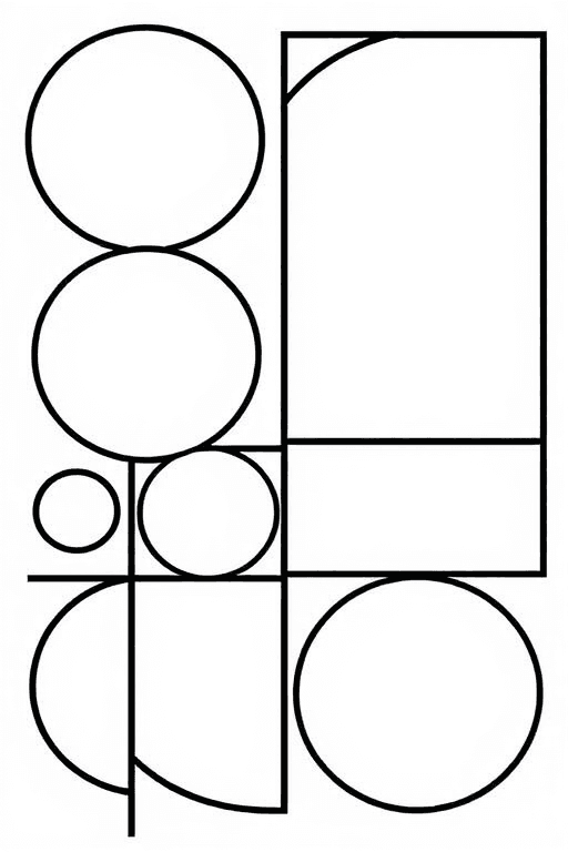 Abstract Coloring Pages