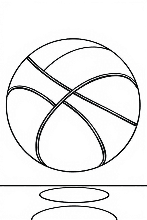 Basketball Coloring Pages