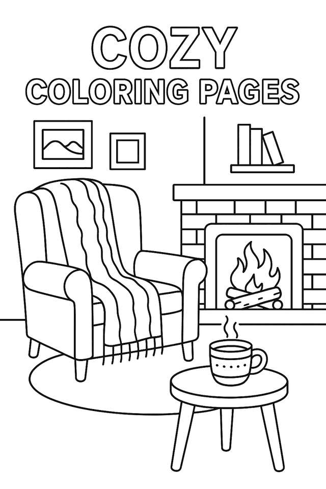 cozy Coloring Pages