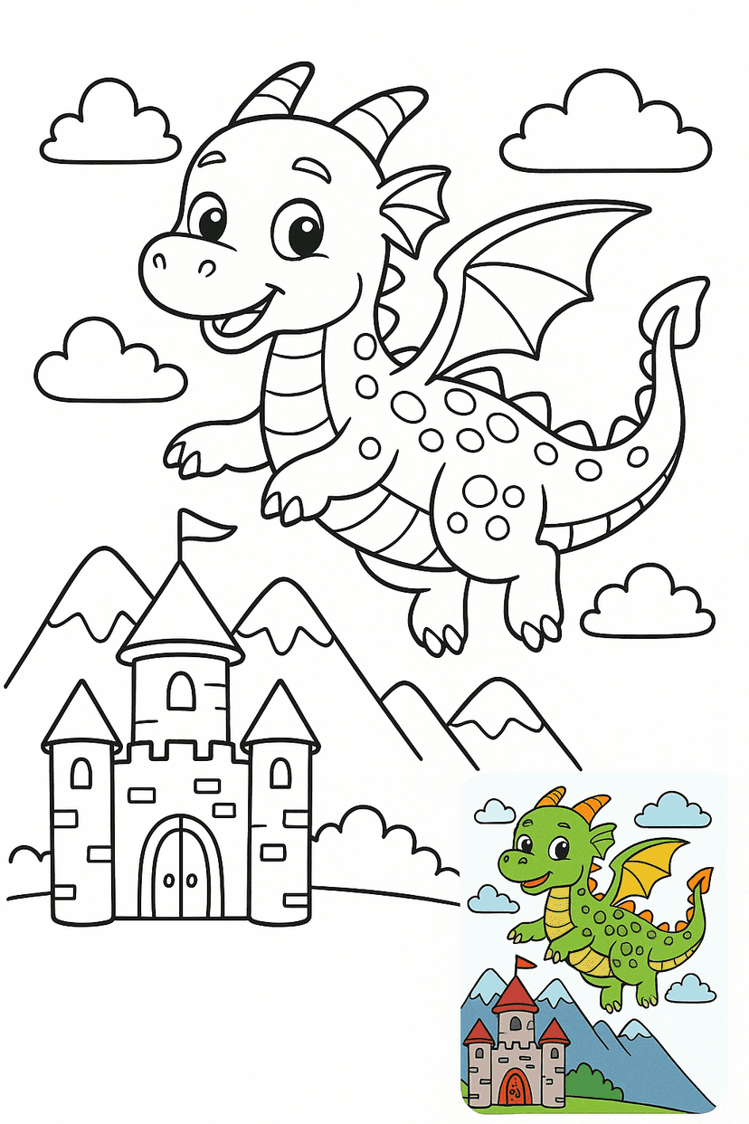 dragon Coloring Pages