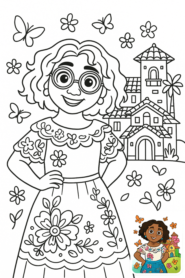 Encanto Coloring Pages
