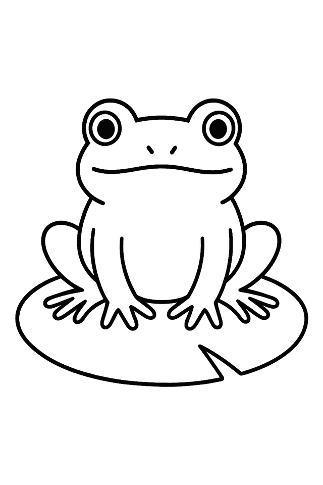 frog Coloring Pages