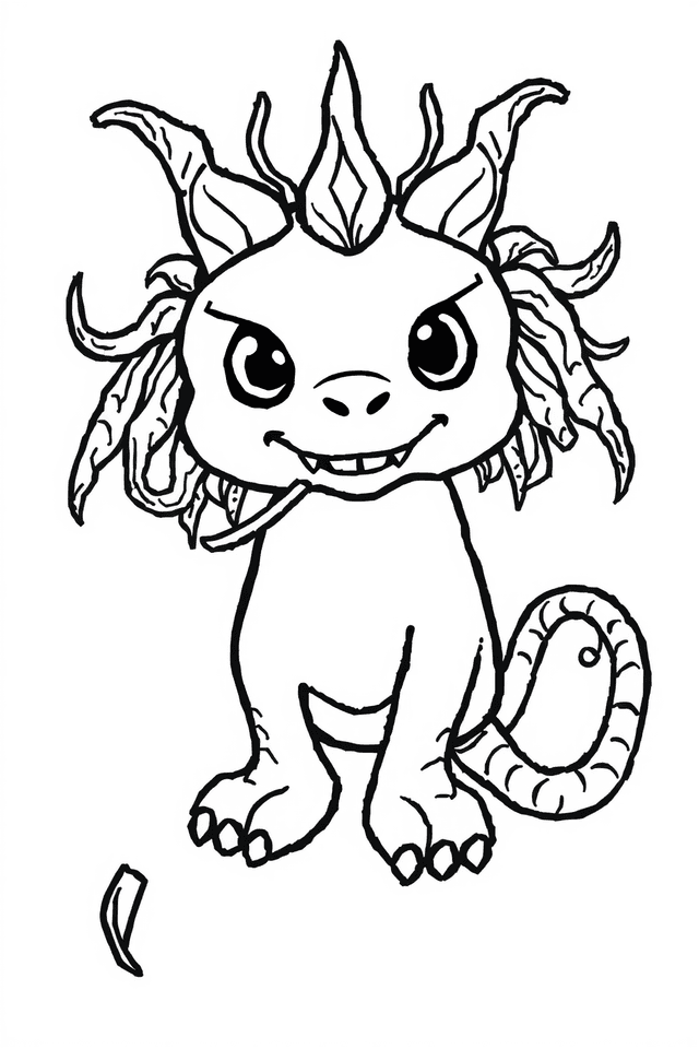 Italian Brainrot Coloring Pages