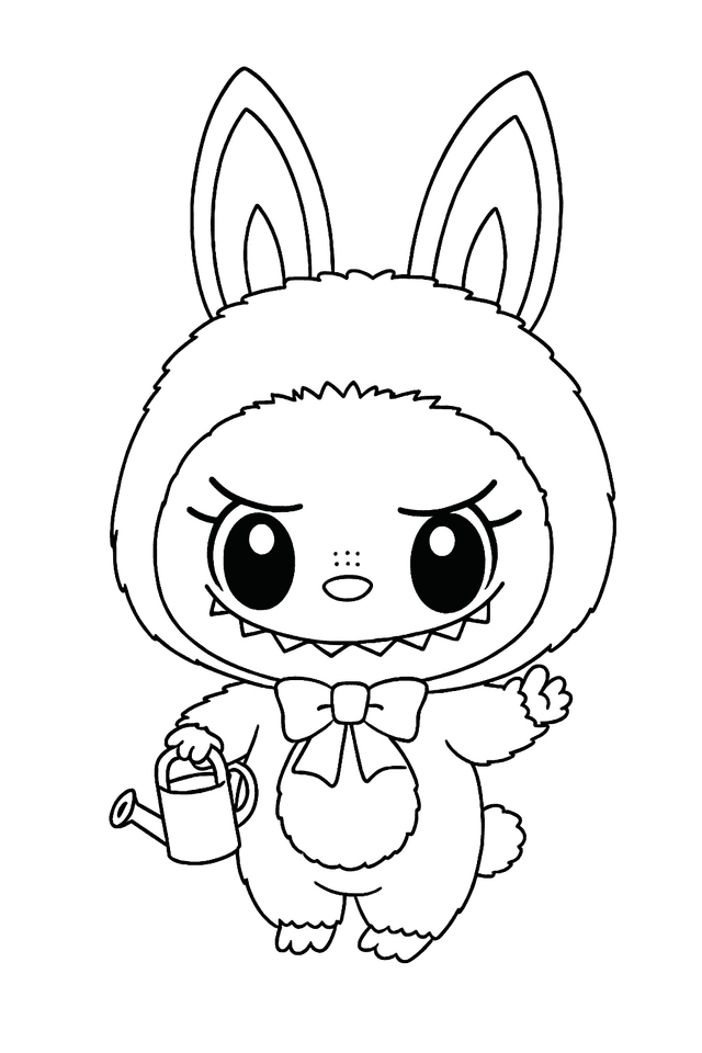 Labubu Coloring Pages