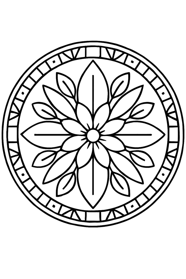 Mandala Coloring Pages