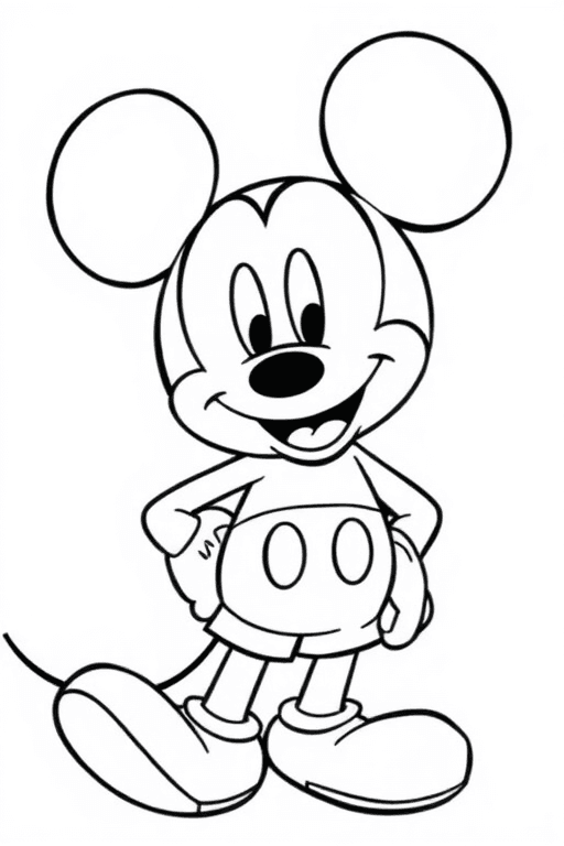 mickey mouse Coloring Pages