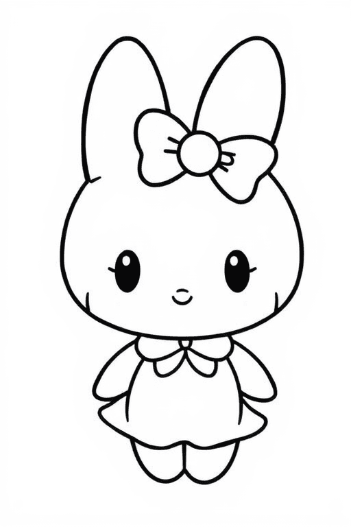 my melody Coloring Pages