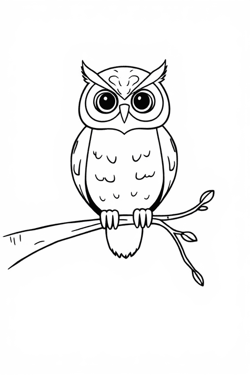 owl Coloring Pages