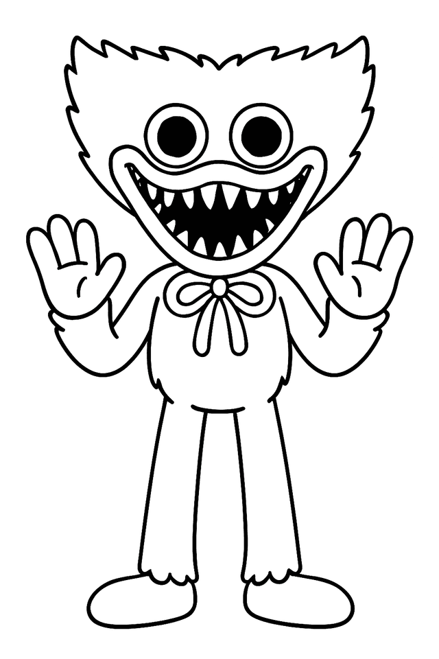 Poppy Playtime Coloring Pages