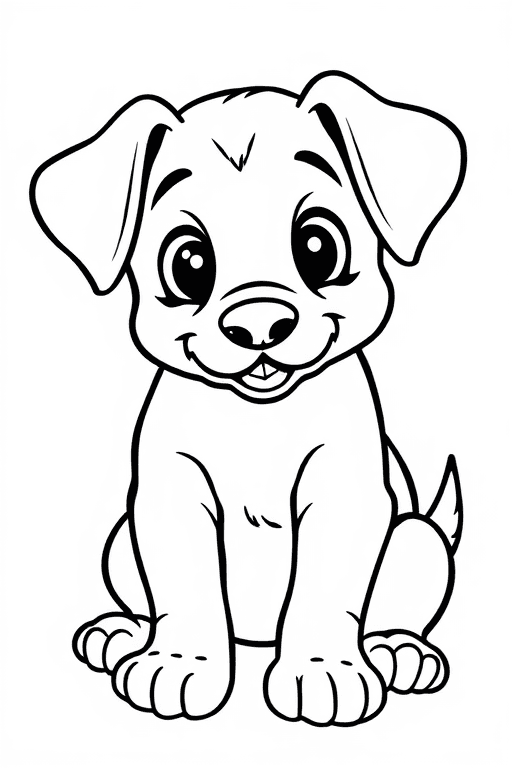 puppy Coloring Pages