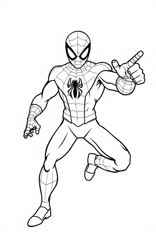 spiderman Coloring Pages
