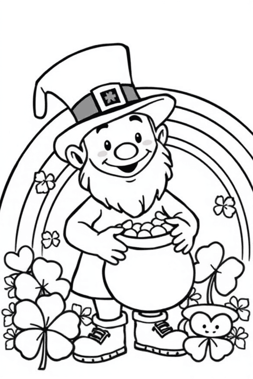 St. Patrick's Day Coloring Pages