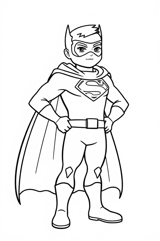 Desenhos de super-heróis para Colorir