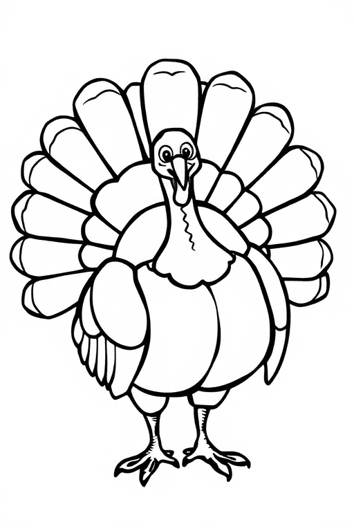 turkey Coloring Pages