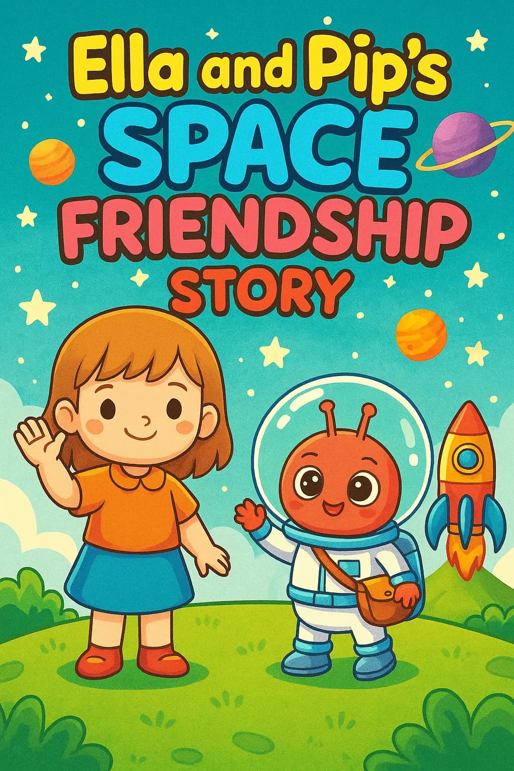 Ella and Pip's Space Friendship
