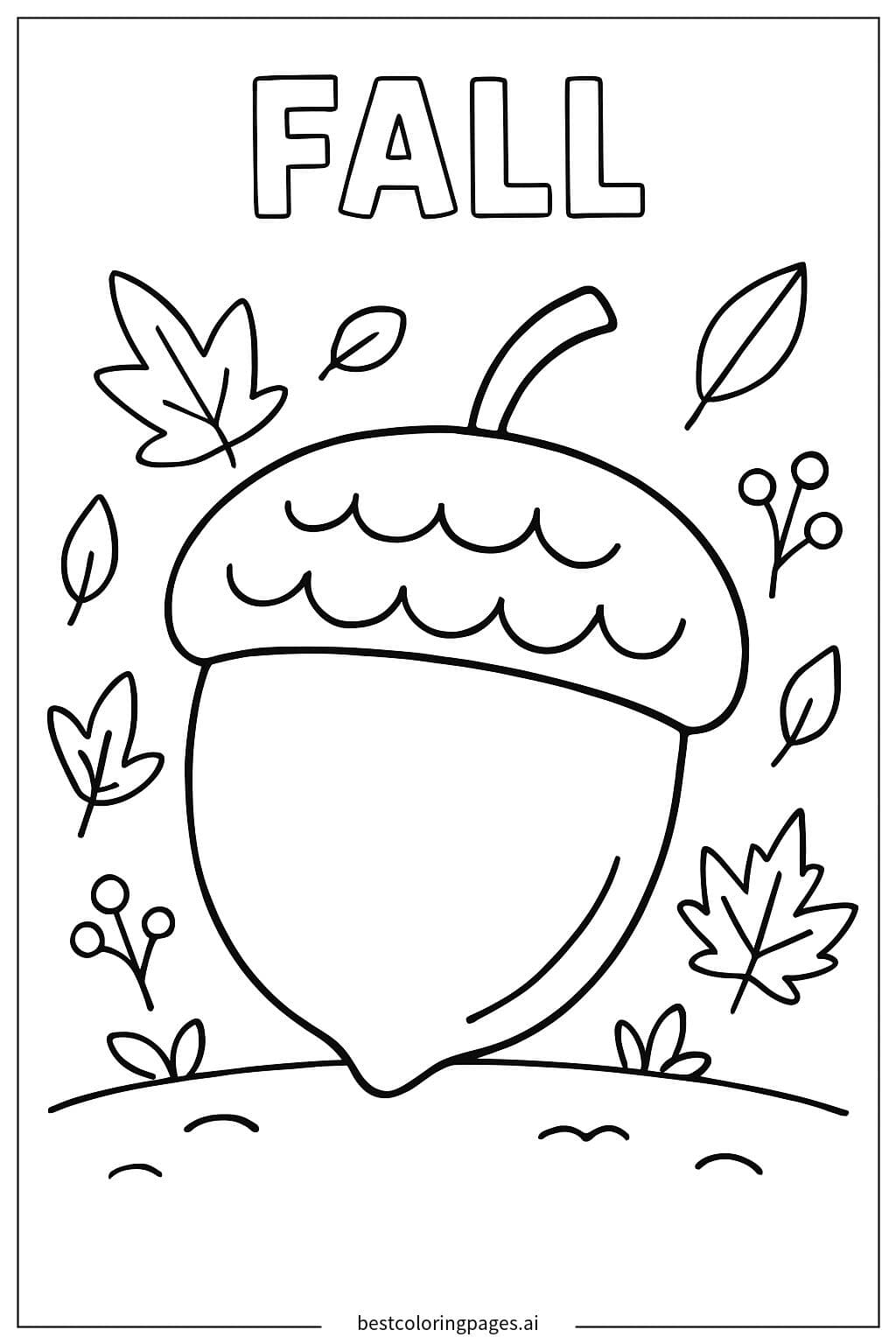 Acorn on the Ground