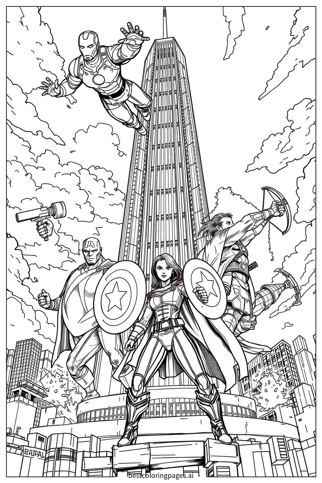 Gli Avengers si radunano alla Torre Stark