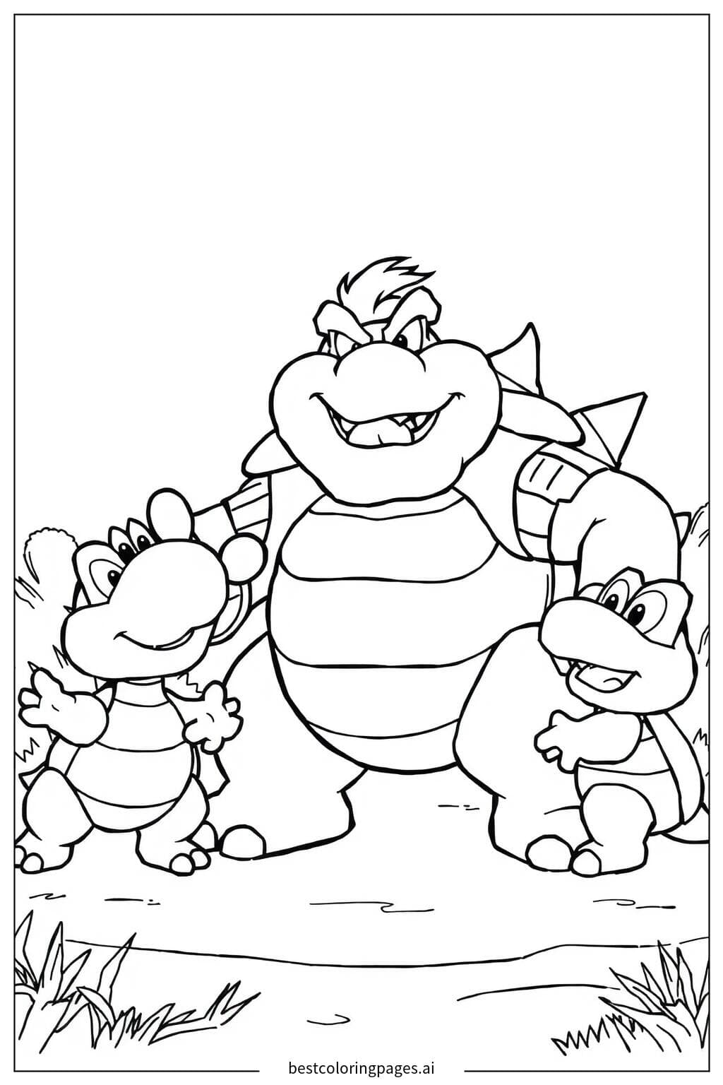 Bowser and Koopa Troopas Adventure